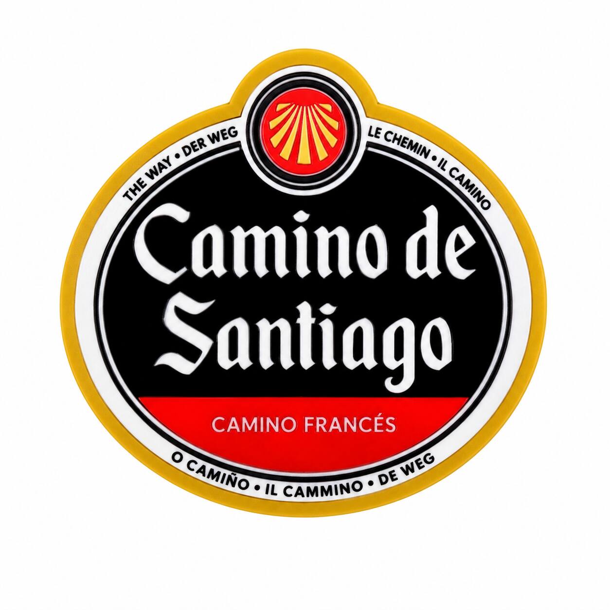 Vinilo Camino de santiago cerveza