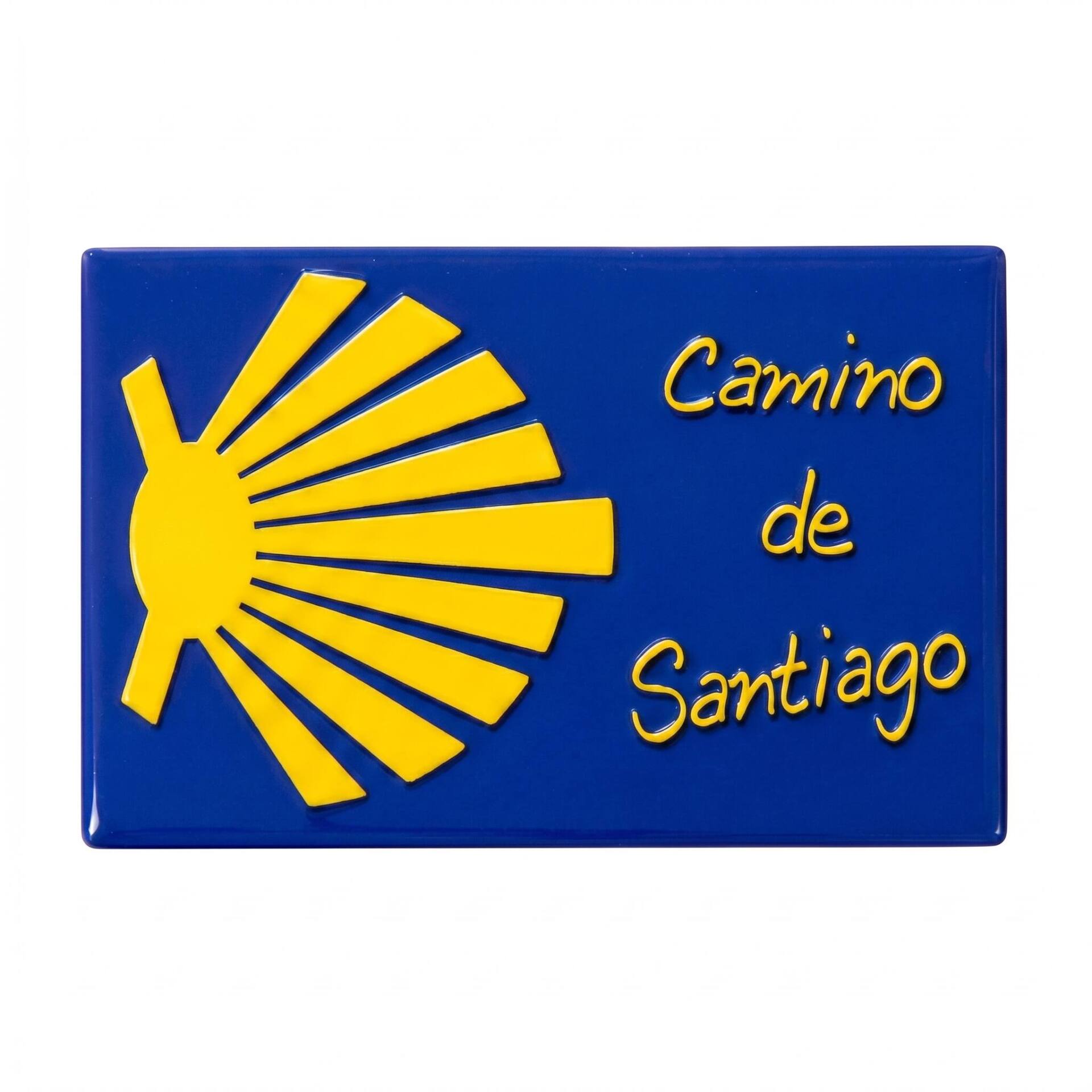Iman acolchado y resinado - Camino de Santiago (Vieira)