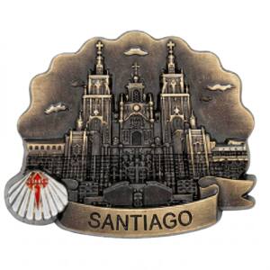 Iman de bronce - Santiago (Catedral y Cruz de Santiago)