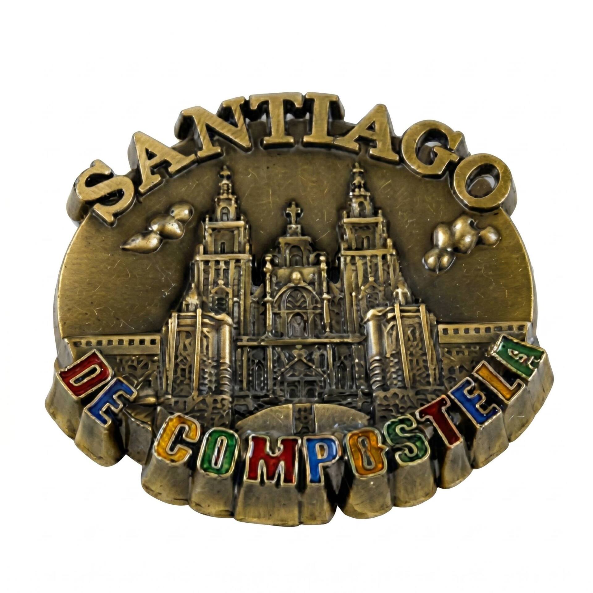 Iman de bronce - Santiago de Compostela (Catedral - Multicolor)