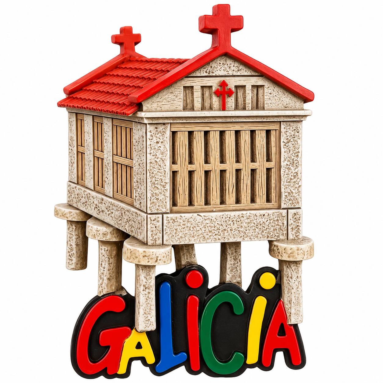 Iman de resina - Galicia