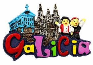 Iman de resina - Galicia (Catedral - Horreo)