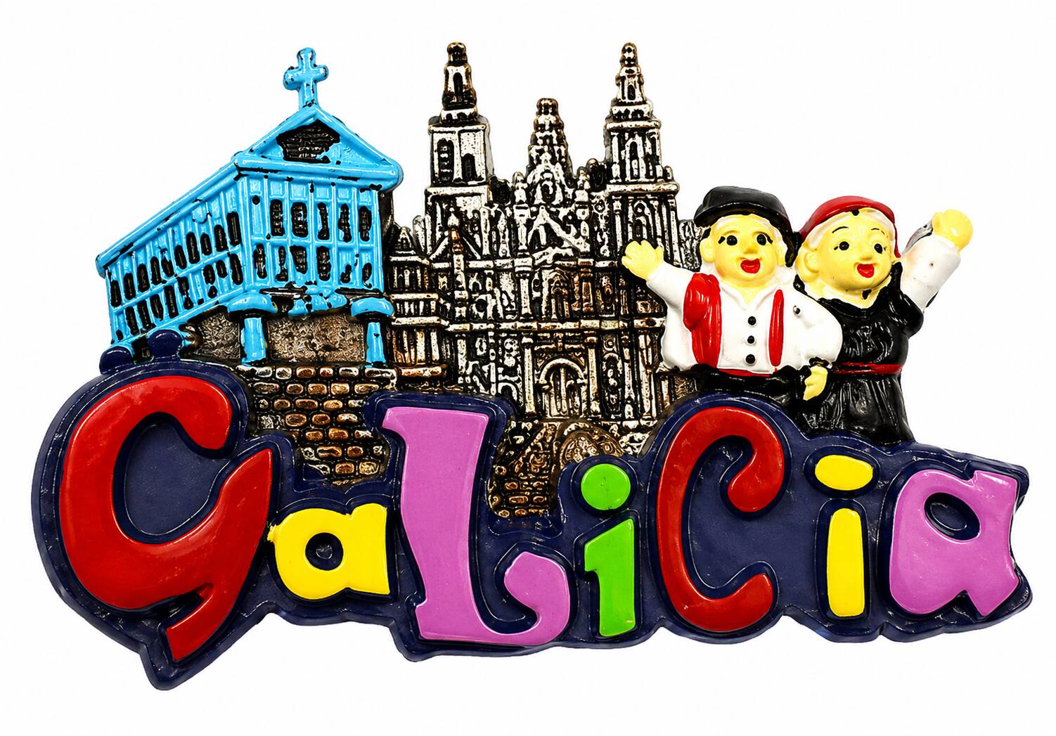 Iman de resina - Galicia (Catedral - Horreo)