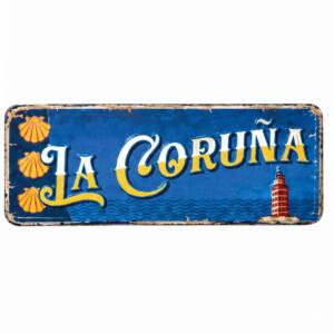 Iman rectangular de chapa - La Coruña
