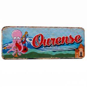 Iman rectangular de chapa - Ourense