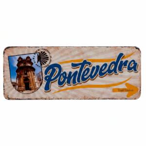 Iman rectangular de chapa - Pontevedra