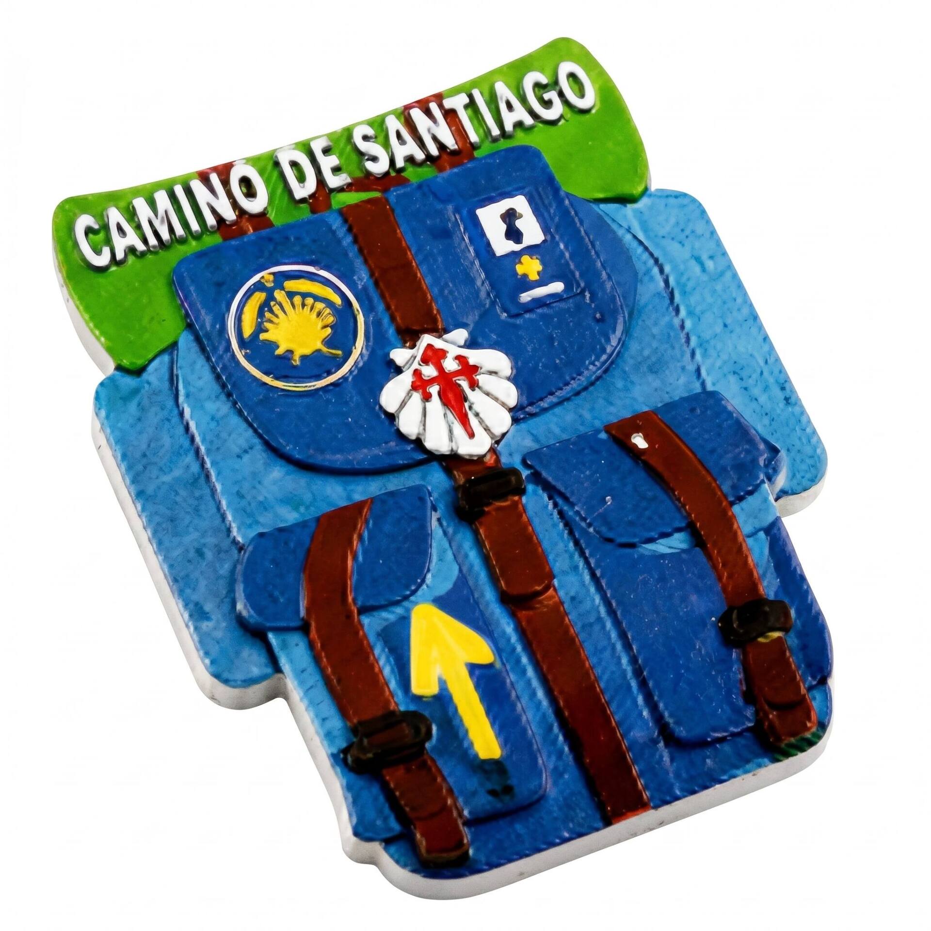 Imán sublimación - Mochila Camino de Santiago