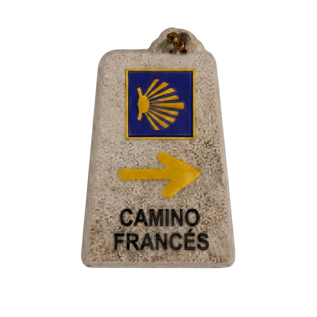 Imán sublimación - Señal del Camino Francés