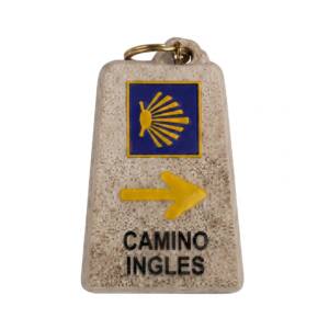 Imán sublimación - Señal del Camino Inglés