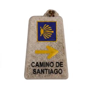 Imán sublimación - Señal del Camino de Santiago